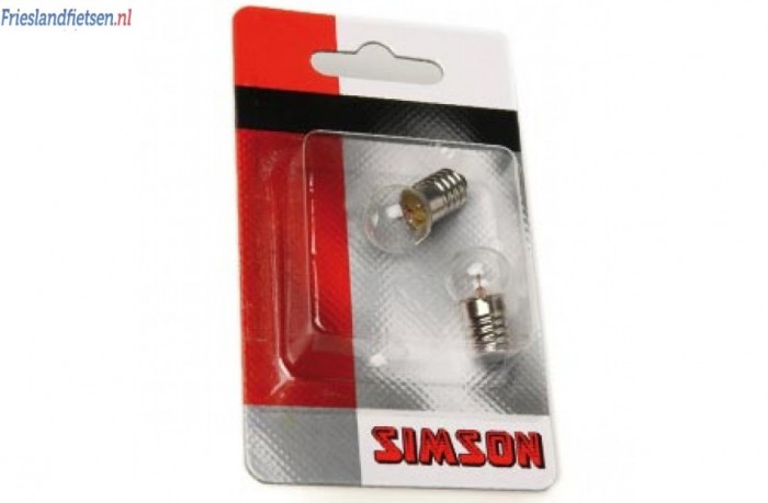 Simson lampjes voor 6 volt