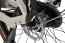 E-bike wit met bruine banden