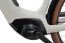E-bike wit met bruine banden